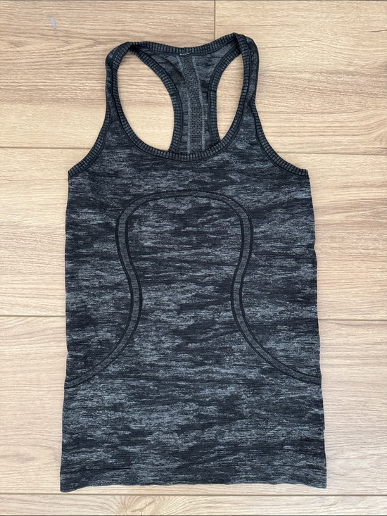 lululemon athletica Tops - lululemon athletica Black Heather Racerback Tank